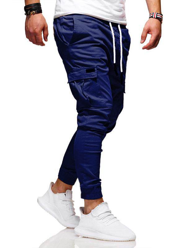 Men Jogger Pants New Fashion Sweatpants Men Fitness - Mubimart