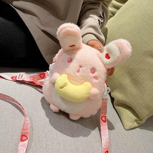 Female New Doll Cute Cartoon Satchel - Mubimart