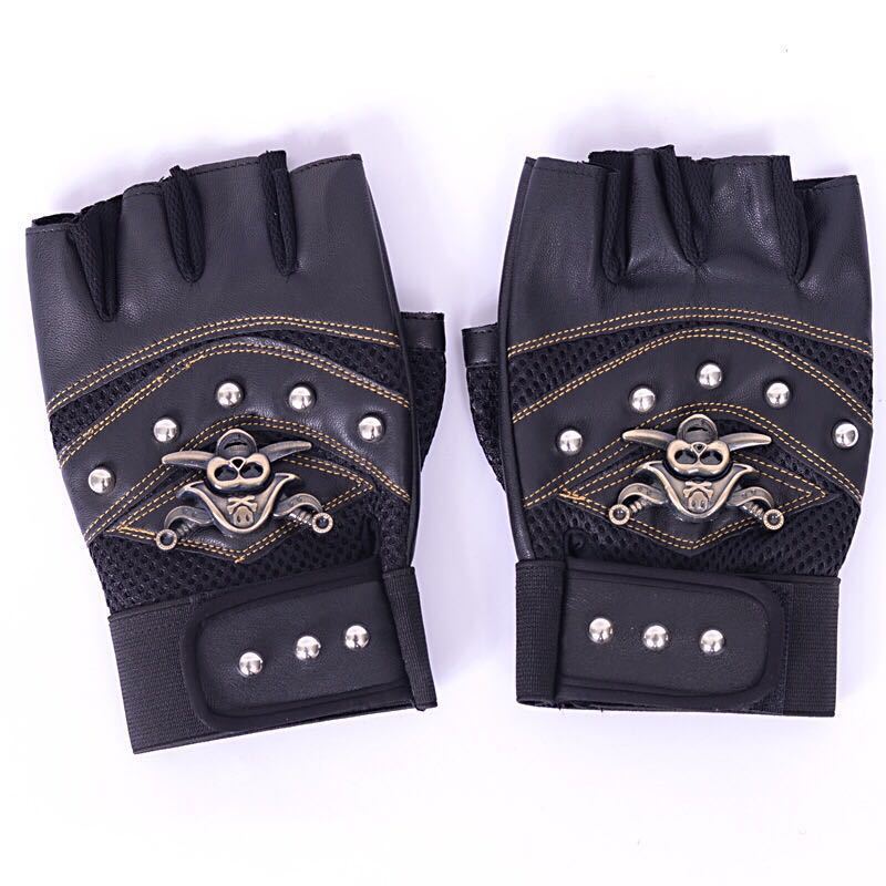 Hip Hop Breakdance Sport Reiten Totenkopf Handschuhe