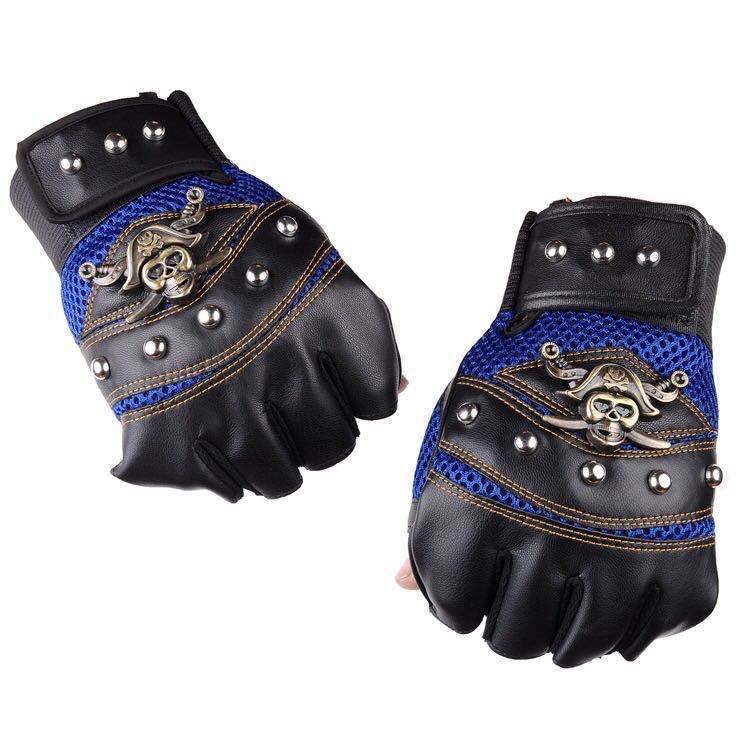 Hip Hop Breakdance Sport Reiten Totenkopf Handschuhe