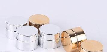 5G Plastic Cream Bottle Anodized Aluminum Pp Nail Sub-Bottling Eye Shadow Box Portable Cream Bottle - Mubimart