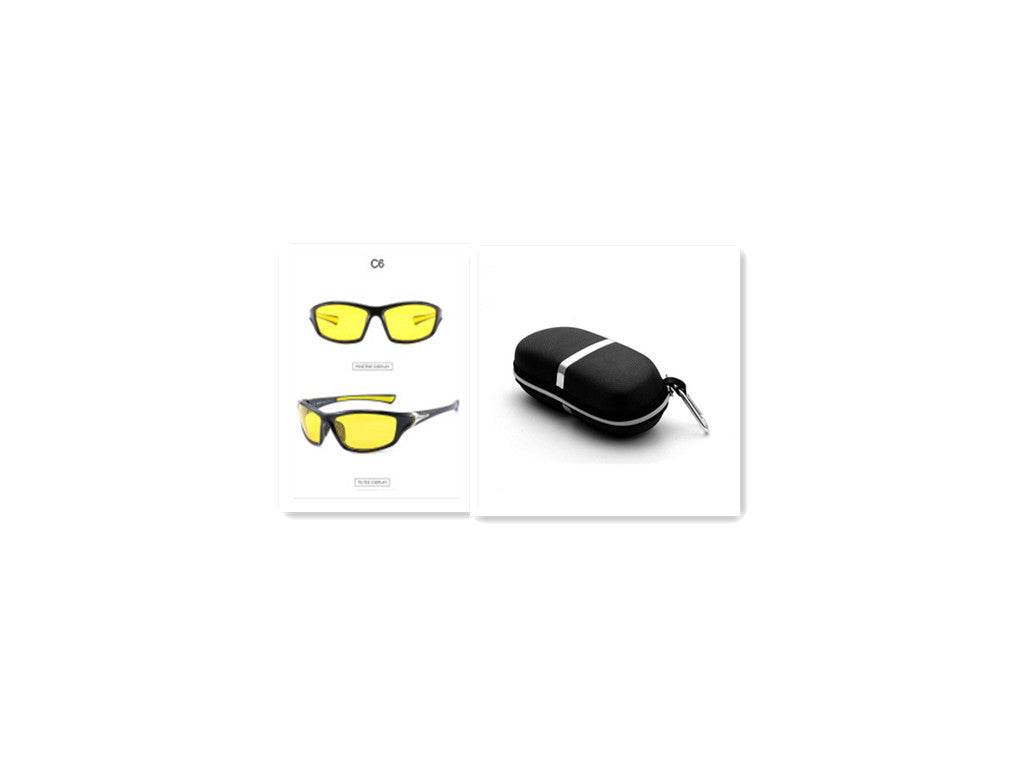 Polarized night vision sunglasses - Mubimart