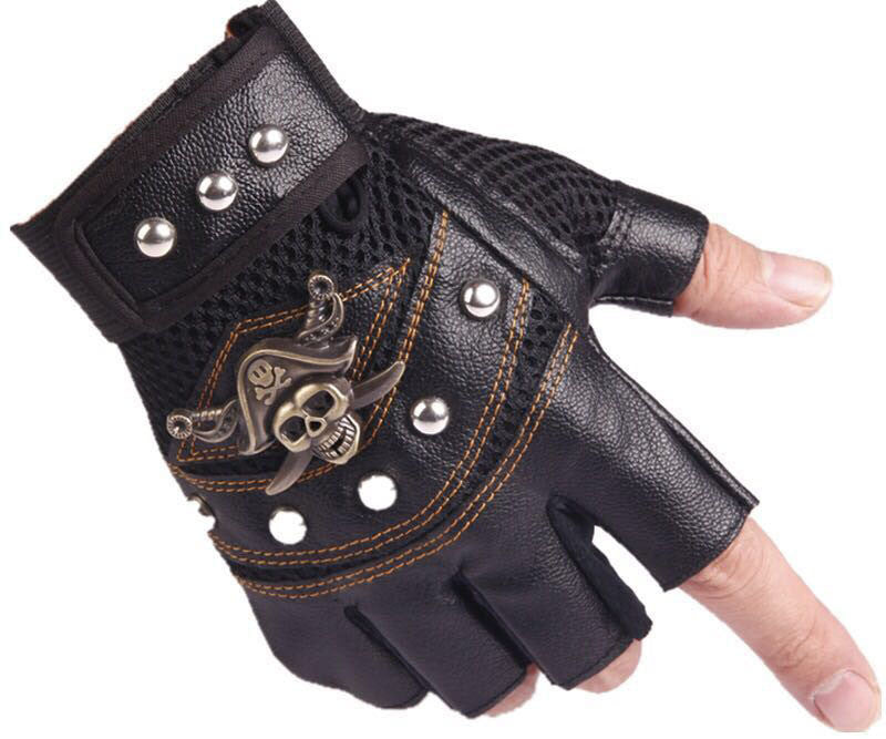 Hip Hop Breakdance Sport Reiten Totenkopf Handschuhe