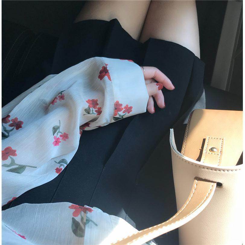 Blouses Women Ulzzang Summer Spring New College Fresh - Mubimart