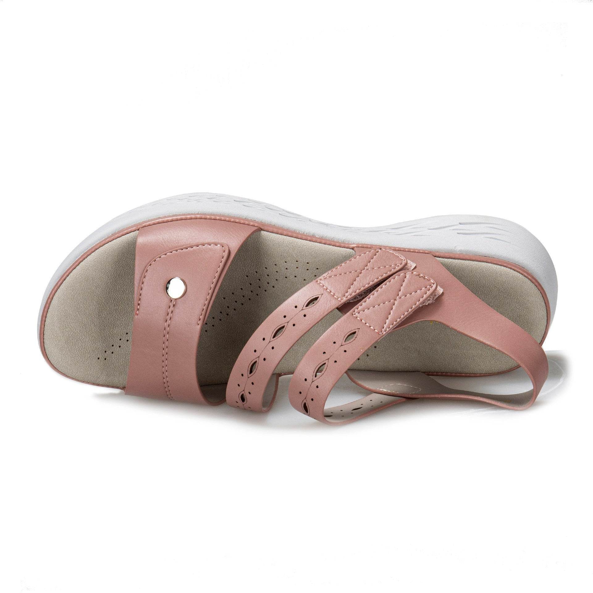 Flip-flops Women's Outer Wear Flat Slope Heel - Mubimart