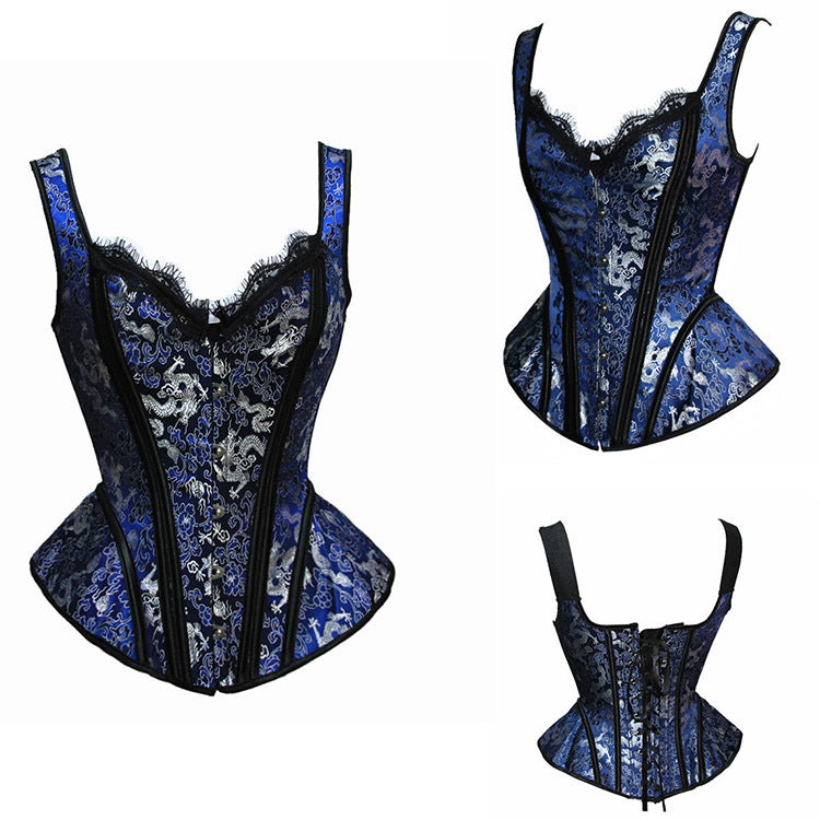 Women's Corset Sexy Steampunk Clothing Pulling Corset Top - Mubimart -  