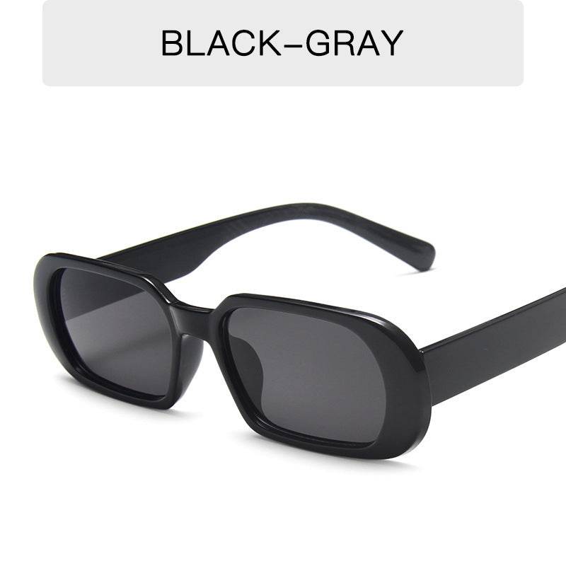 Retro Small Frame Sunglasses Female Candy Color Colorful Fashion Sunglasses - Mubimart