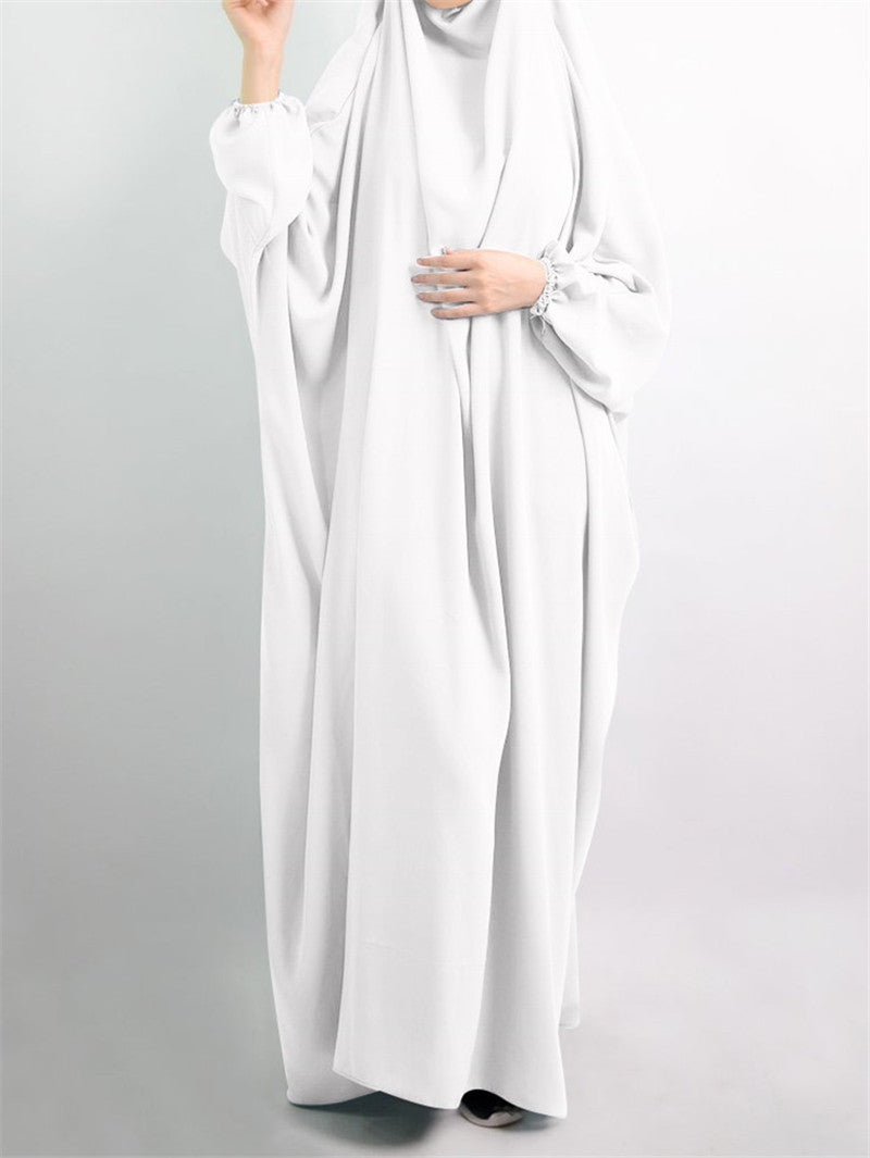 European And American Plus Size Bat Sleeve Lndonesian Robe Malay Dress - Mubimart -  