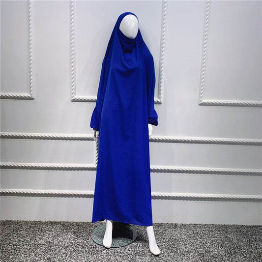 European And American Plus Size Bat Sleeve Lndonesian Robe Malay Dress - Mubimart