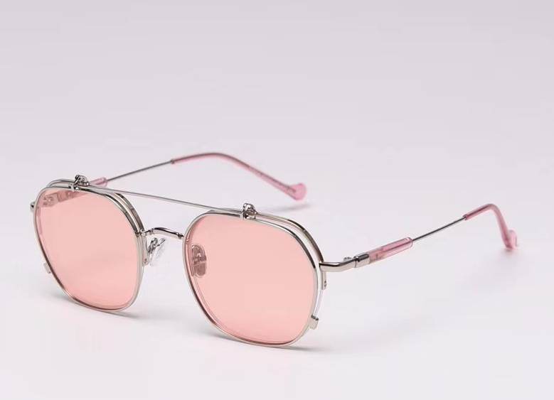 Retro Polarized Flip Sunglasses - Mubimart