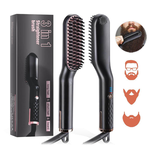 Hair Styling Comb Hair Straightener Comb Hair Straightener - Mubimart