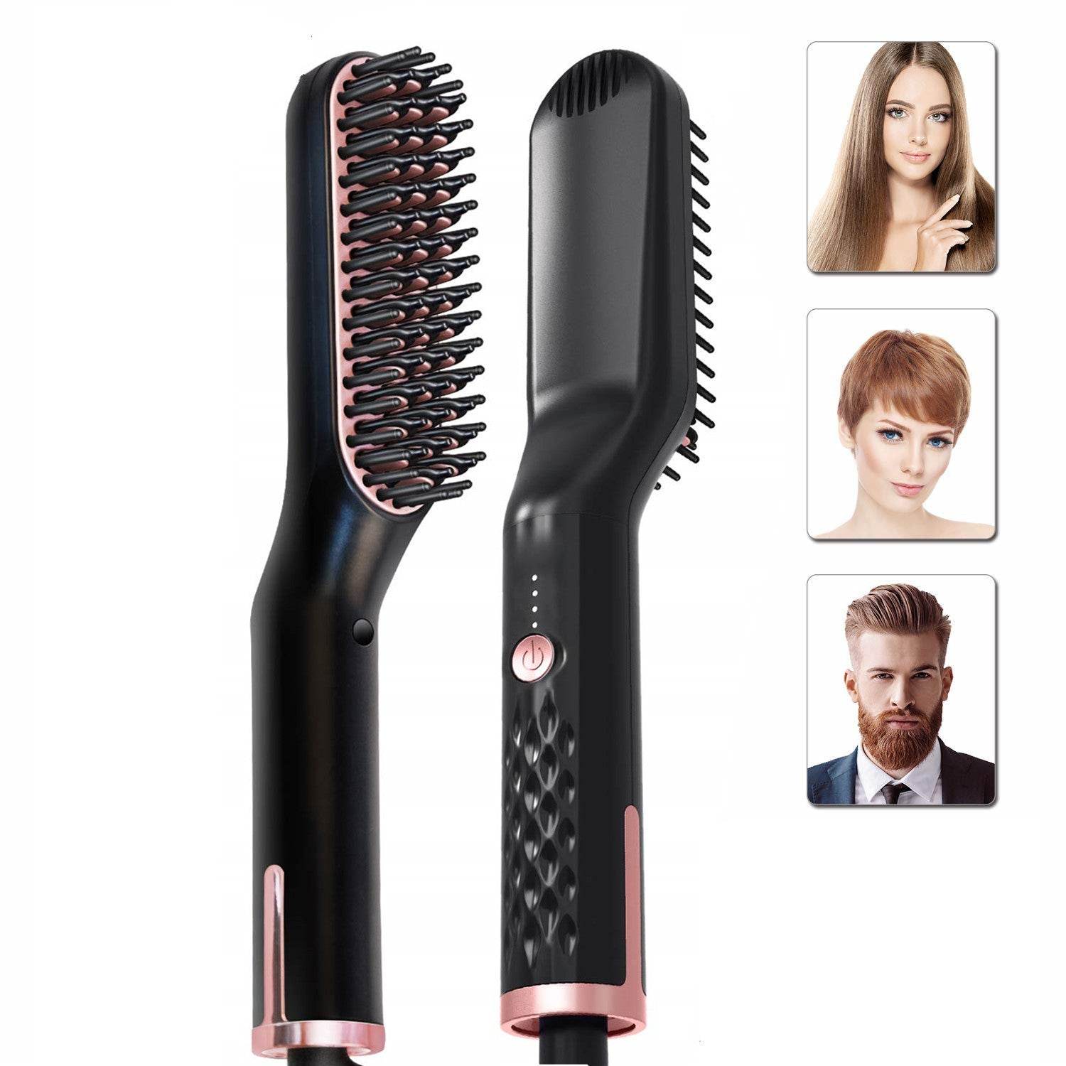 Hair Styling Comb Hair Straightener Comb Hair Straightener - Mubimart