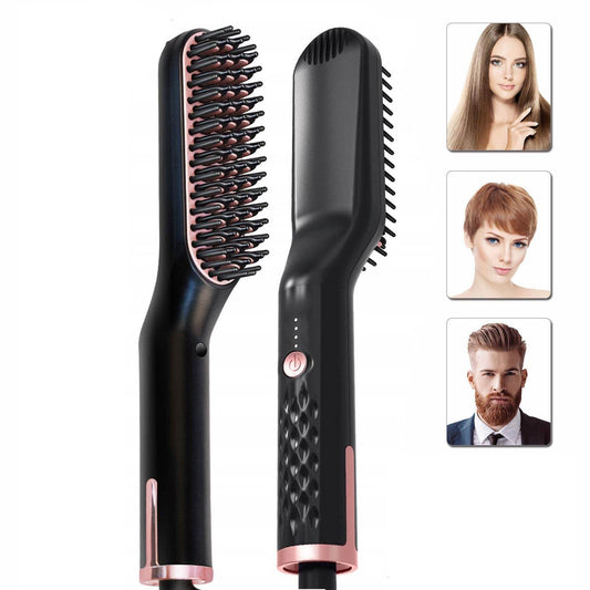 Hair Styling Comb Hair Straightener Comb Hair Straightener - Mubimart
