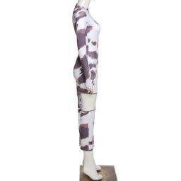 Weird Puss Hollow Out Women Irregular Hole Maxi Dresses Skinny Full Sleeve Skinny o-Neck Activewear Party Prom Club Street Style - Mubimart