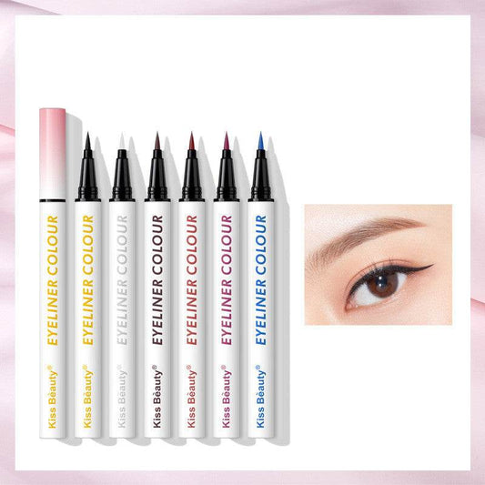 Color Eyeliner Does Not Faint Waterproof And Sweat Proof Liquid Eyeliner - Mubimart
