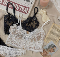 French Sexy Lace Lingerie Set - Mubimart - Lingerie Sets 