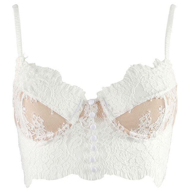 French Sexy Lace Lingerie Set - Mubimart -  