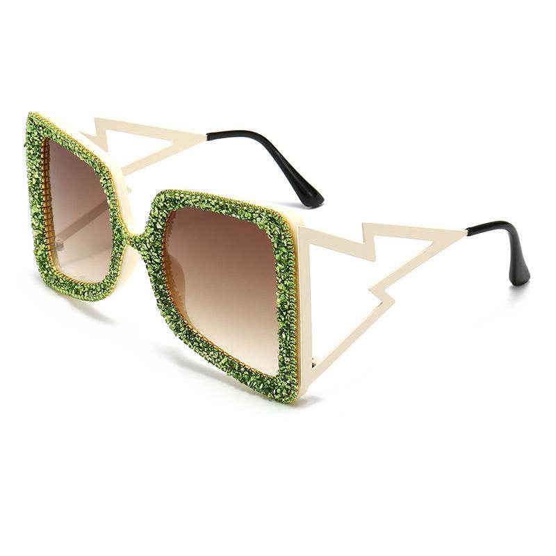 Point drill women sunglasses - Mubimart