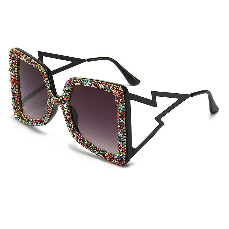 Point drill women sunglasses - Mubimart