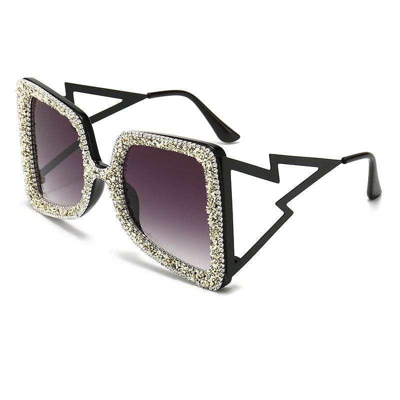 Point drill women sunglasses - Mubimart