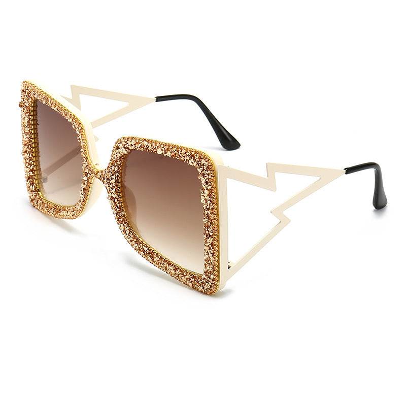 Point drill women sunglasses - Mubimart