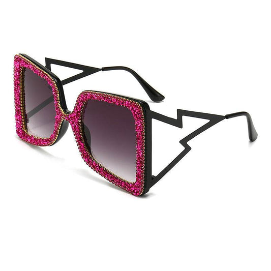 Point drill women sunglasses - Mubimart