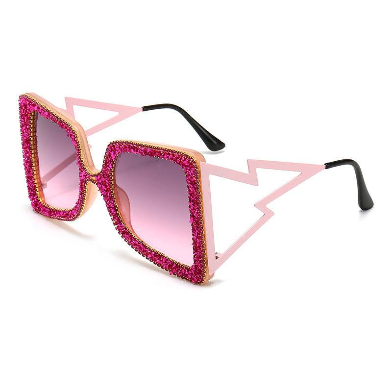 Point drill women sunglasses - Mubimart