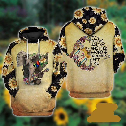 Men's Sweater Elephant Series Hooded Pullover Sweater - Mubimart