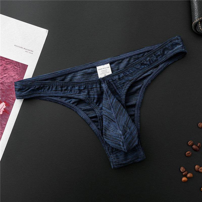 Foreign Trade Fun Underwear Men'S Underwear Thongs Sex Fun Men U Convex Foreign Trade Underwear Nylon Thongs - Mubimart