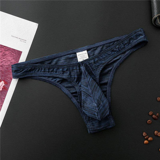 Foreign Trade Fun Underwear Men'S Underwear Thongs Sex Fun Men U Convex Foreign Trade Underwear Nylon Thongs - Mubimart