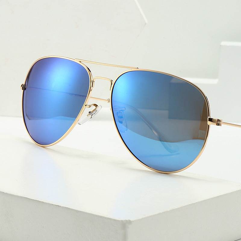 Men's Ultralight Stainless Steel Aviator Sunglasses - Mubimart