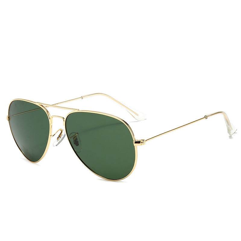 Men's Ultralight Stainless Steel Aviator Sunglasses - Mubimart