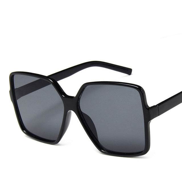 Trendy Sunglasses Fashion Men And Women Big Frame Sunglasses - Mubimart