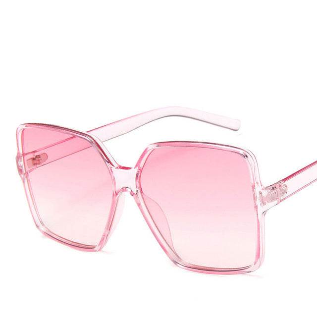 Trendy Sunglasses Fashion Men And Women Big Frame Sunglasses - Mubimart