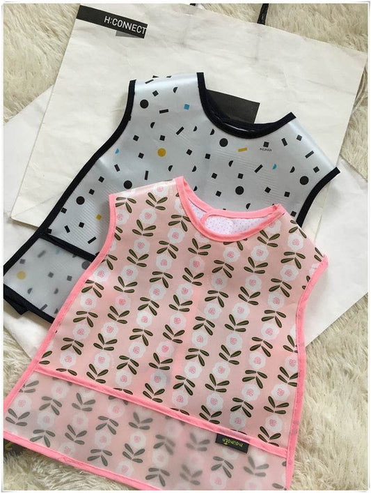 Baby Eating Sleeveless Bib Bib Gown Waterproof - Mubimart
