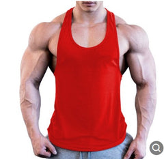 Gym Men Muscle Sleeveless Shirt Tank Top Bodybuilding Sport Fitness Workout Vest