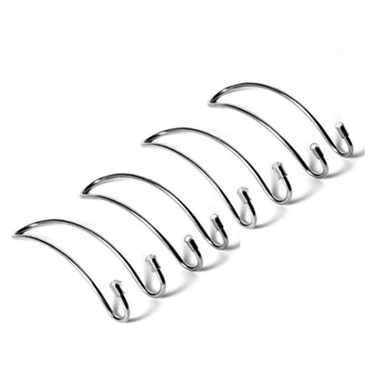 Stainless Steel Car Hook Car Seat Back Hook Hidden Car In Car Hook - Mubimart