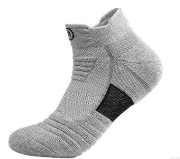 Elite Socks Men Thickened Socks Towel Bottom Deodorant Quick-Drying Running Socks - Mubimart