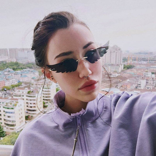Colorful Cat Eye Sunglasses Women - Mubimart