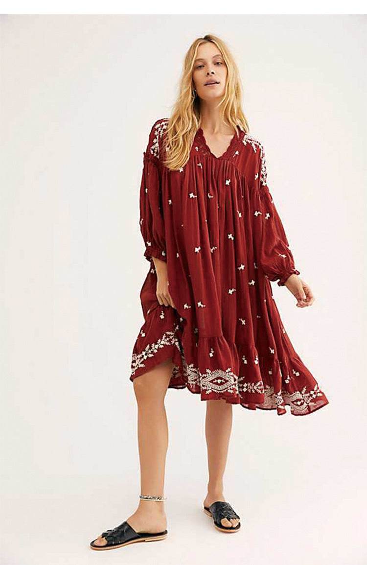 Stephenie Midi Dress - Mubimart