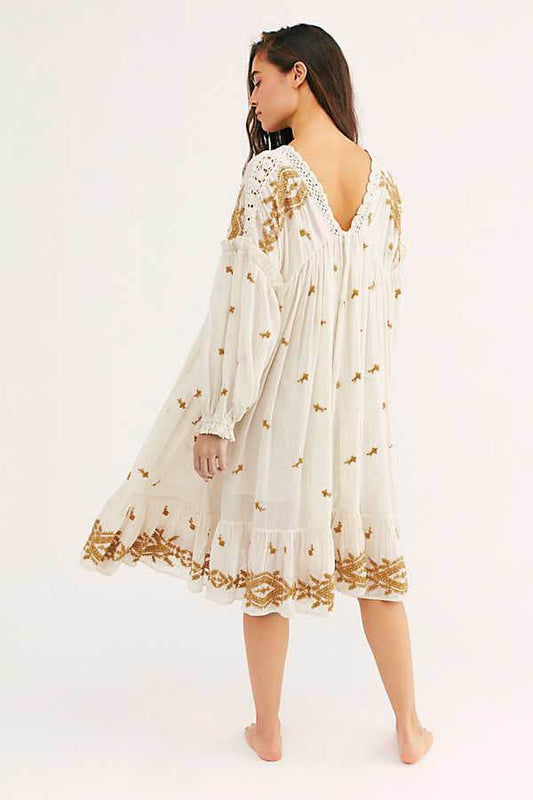 Stephenie Midi Dress - Mubimart