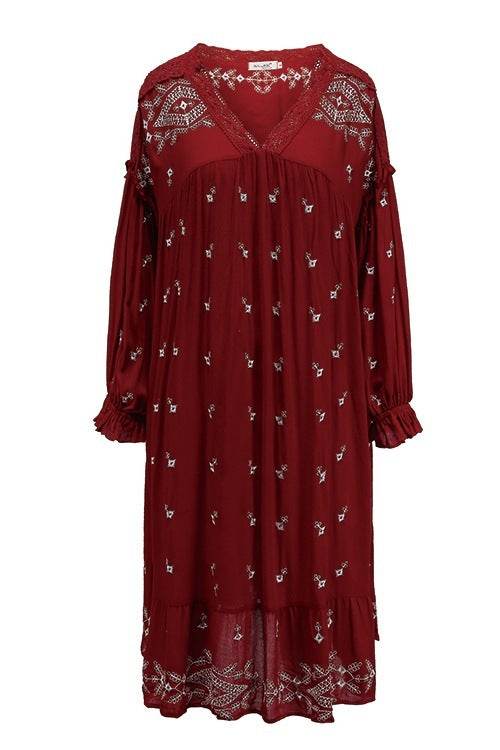 Stephenie Midi Dress - Mubimart