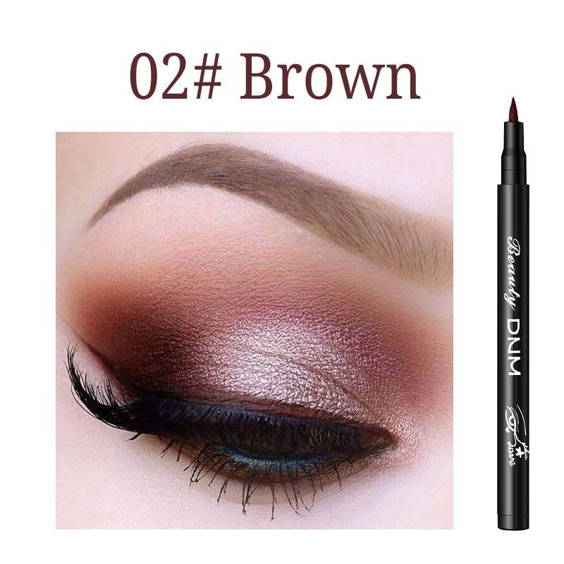 Dnm Color Eyeliner Long-Lasting Waterproof And Non-Smudge Liquid Eyeliner - Mubimart