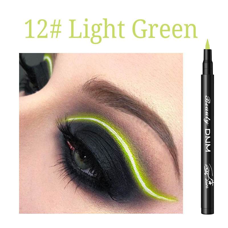 Dnm Color Eyeliner Long-Lasting Waterproof And Non-Smudge Liquid Eyeliner - Mubimart