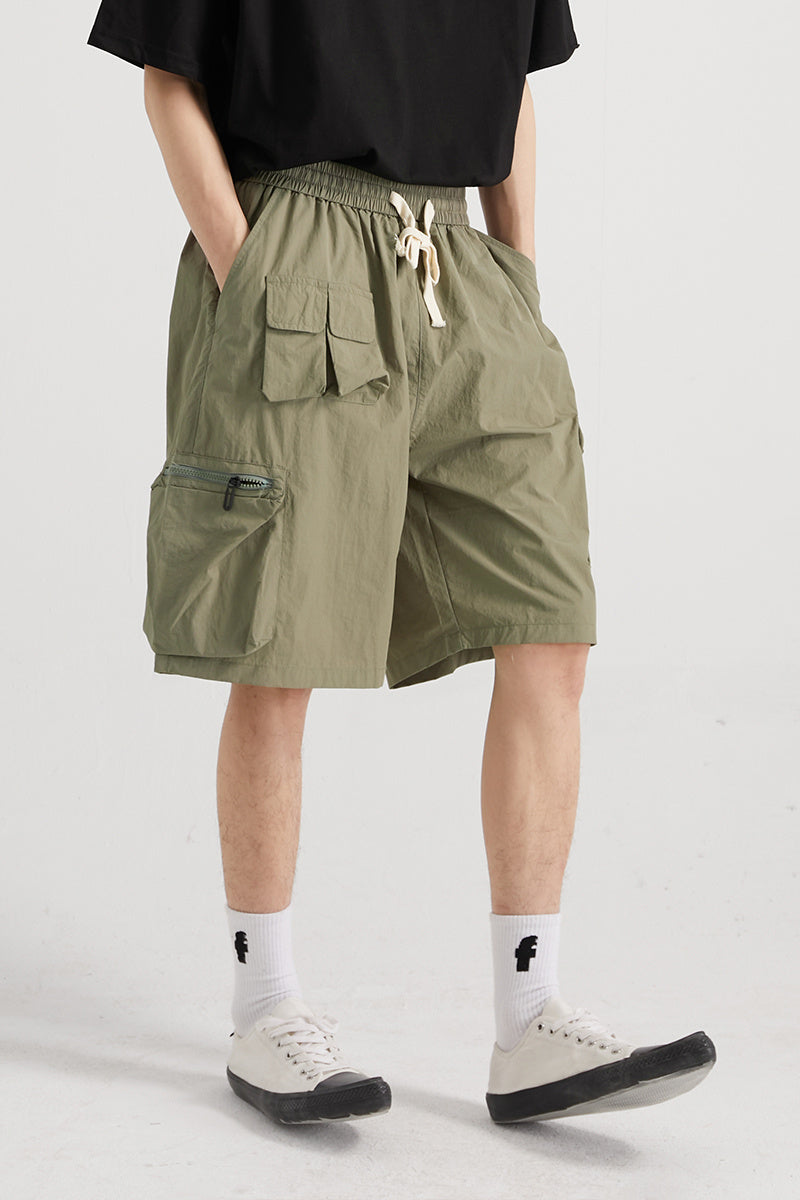 Multi-pocket Cargo Casual Shorts