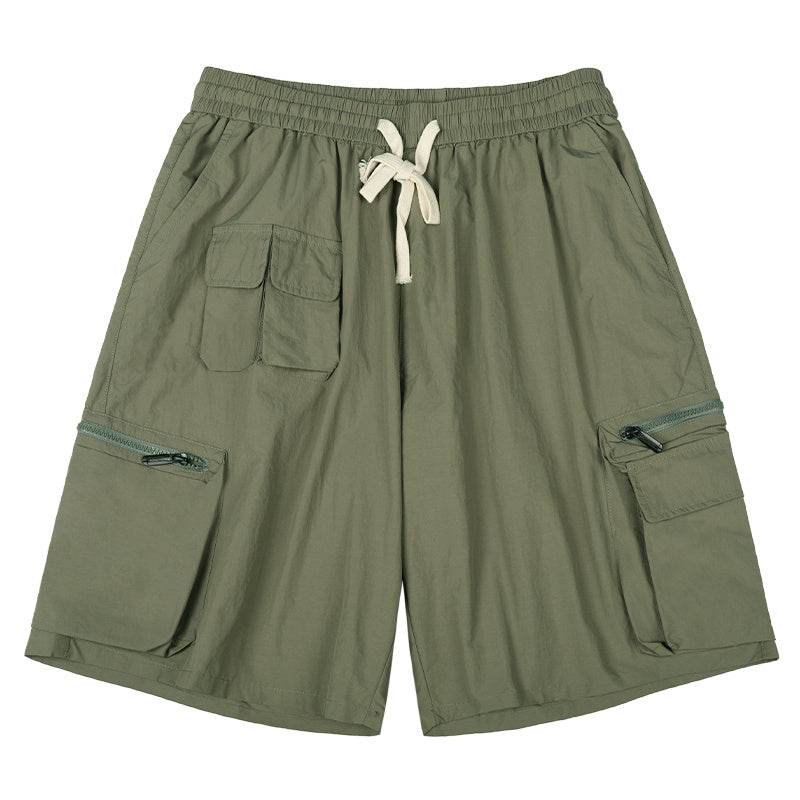 Multi-pocket Cargo Casual Shorts - Mubimart
