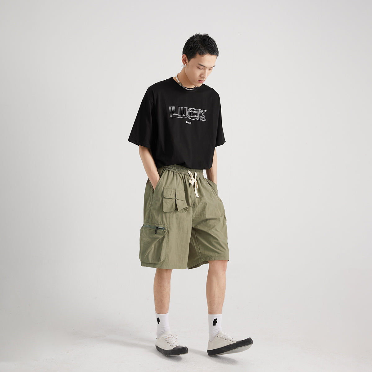 Multi-pocket Cargo Casual Shorts