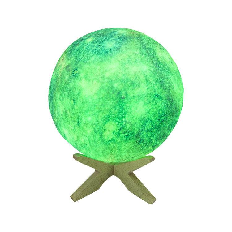 Dovetail Bracket Moon Lamp Children's Gift Creative Table Lamp - Mubimart