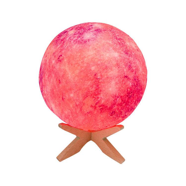 Dovetail Bracket Moon Lamp Children's Gift Creative Table Lamp - Mubimart
