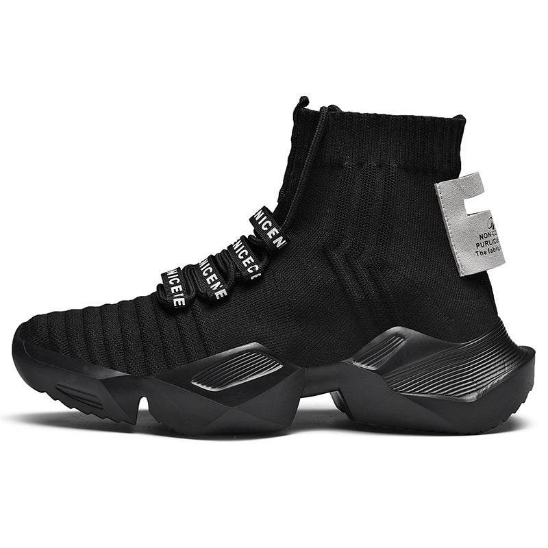 Socks Shoes Daddy Shoes Sports Shoes Men'S Large Size Trendy Shoes Casual Shoes - Mubimart